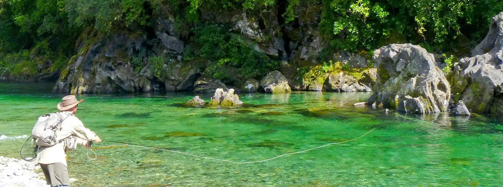 Touapo River Fly fishing